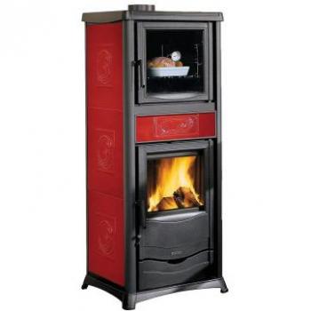 Forno DSA 4.0 Termoestufa de Leña – Modelo Termorossella Plus, Color Piedra Natural