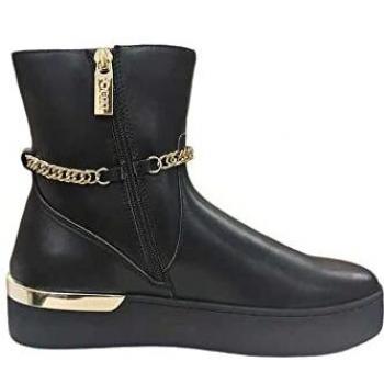 Liu Jo Black Jeans Sneaker Alta Silvia
