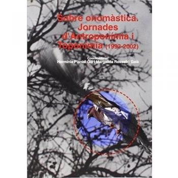 Sobre onomàstica. Jornades dAntroponímia i Toponímia