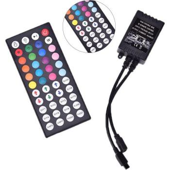 44-Key Remote Control for RGB LED 3528/5050 Strip Light