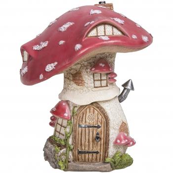 MW01-004 Toadstool Cottage in Red – Miniature Edition