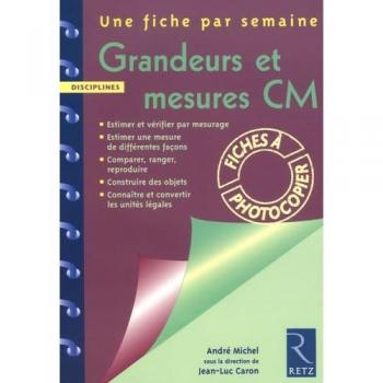 Grandeurs Et Mesures Cm