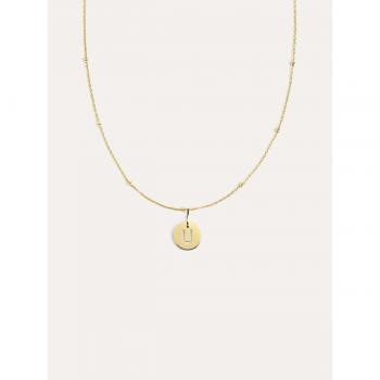 Collar Singularu – Mini Medallón en Oro y Plata