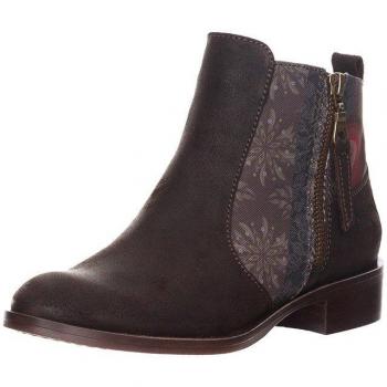 Brown Desigual Alba Ankle Boots – Women’s Size 6.5 UK, 40 EU