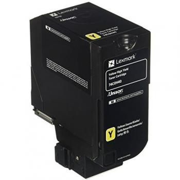 Lexmark High Yield Toner Cartridge Yellow 12000 Yield