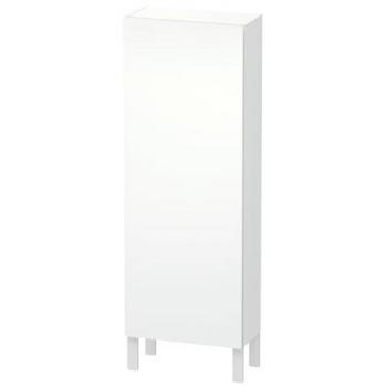 Rangement haut L-Cube Duravit 50x24,3x132 cm, porte à droite, blanc mat