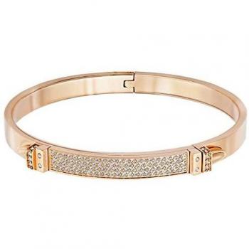 Swarovski Bracciale Distinct Rigido – Bianco e Oro Rosa