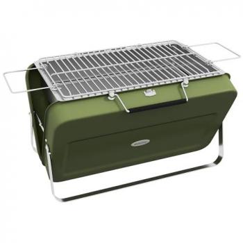 Barbecue pliant avec coque de valise