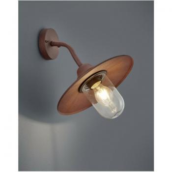 Applique Design Brenta 1xE27 Rouille Diffuseur IP44