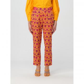 Hanita Modella Donna Pantalone Arancione 46
