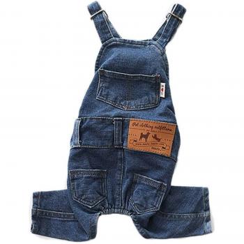 Pantalon bleu pour chiens et chats