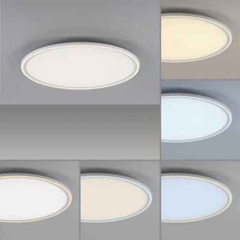 White 1×40.5 W Dimmable LED Ceiling Light