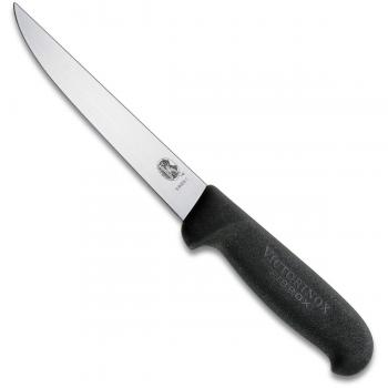 Silber-Schwarzes Victorinox Fibrox Ausbeinmesser mit 12,0 cm Klinge