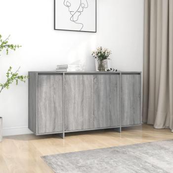 VidaXL Sonoma-ek Skänk 135x41x75 cm i Grå