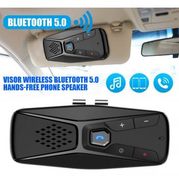 Car Sun Visor Bluetooth 5.0 Hands-Free Kit