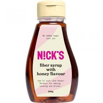 NICKS Zuckerfreier Faser-Sirup mit Honigaroma, ballaststoffreich, glutenfrei