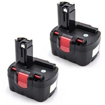 2x Batterie Ni-MH 1500mAh (14.4V) vhbw pour GHO 14.4VH