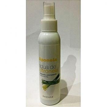 Agua de Citronela Spray 125 ml Aponela, Refrescante y Aromatizante