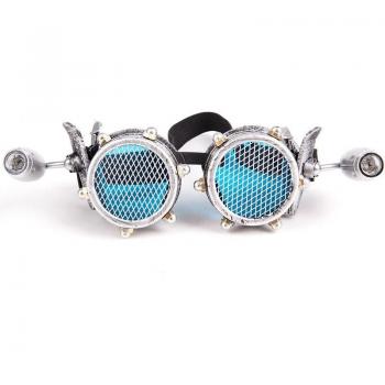 FLORATA Halloween Steampunk Brille