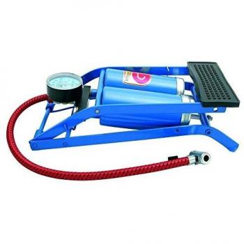 Dubbele Voetpomp Carpoint met Klok