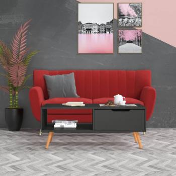 Isabelline Cleorand 4-Legged Grey Coffee Table