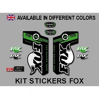 PEGATINAS FORK HORQUILLA Forcellà Fox Float Talas 34 PDA07 Sticker Decal Aufkleber Autocollants Verdi