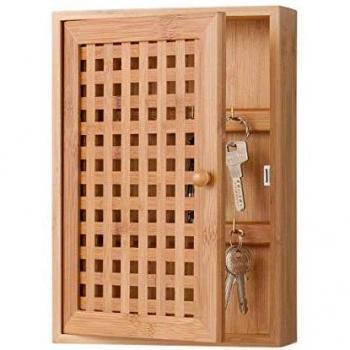 Cassetta Portachiavi Zeller 13876 in Bambù Beige