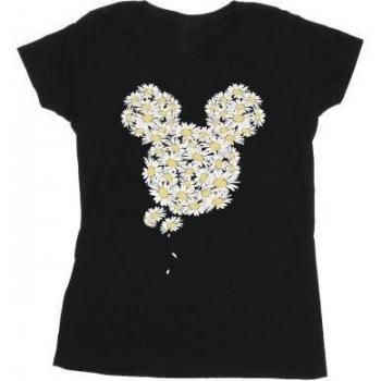 T-shirt coton blanc Mickey Mouse Femme Chamomille taille S