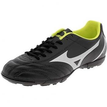 Mizuno Monarcida Neo Select AS, Botas de fútbol, Negro-Plata-Rayo, Talla 8 US