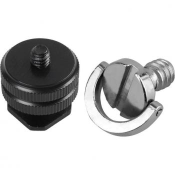5-Pack 1/4 Quick Release Plate for Tripod Sled Flash Shoe