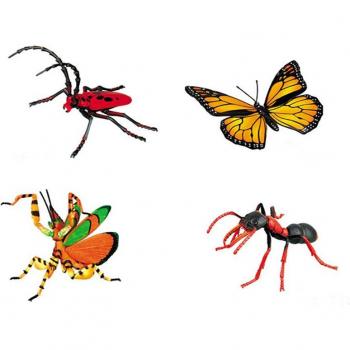 Puzzle 4 pièces animaux insectes