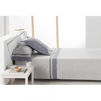 Sábanas Marbella perla-acero