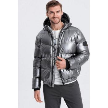 Aurora Frost Herrenjacke – OMBRE Metallic Warm