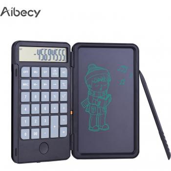 Aibecy 12-Digit Display Calculator & Writing Tablet