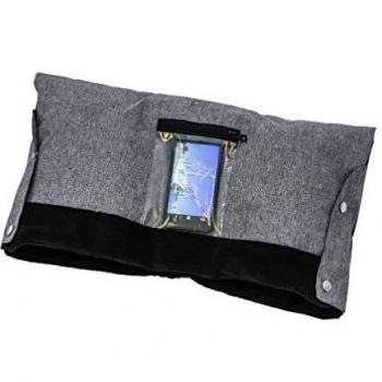 Altabebe AL2802P-01 Scaldamani Elettrico con Tasca per Cellulare, Design Grigio Scuro-Nero