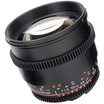 Objectif Samyang 85mm T1.5 V-DSLR AS IF UMC Pentax K