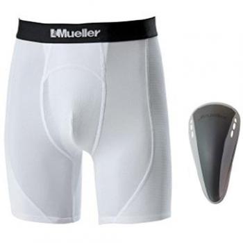 Mueller Sports Medicine FlexShield Tiefschutz mit integrierten Shorts