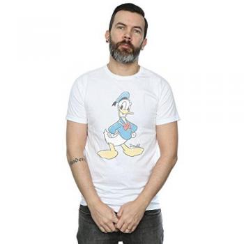 Camiseta Blanca de Donald Duck para Hombre XL