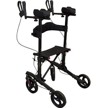 Aluminium Forearm Mobility Aid, Black, 136 kg Max Weight