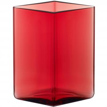 Vase iittala Ruutu 11,5x14 cm rouge