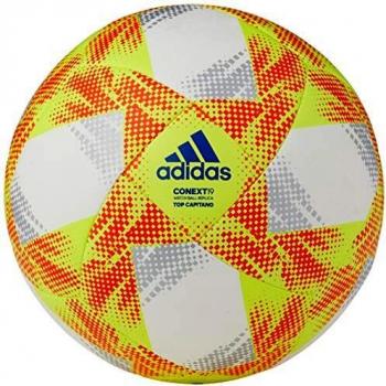 Adidas Männer-Fußball CONEXT19 TCPT weiß / solar gelb / solar rot / football blau Silbermetall 5 DN8636