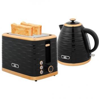 QuickSteam & Toast Pack – 1.7 L Kettle + 2‑Slice Browning Control