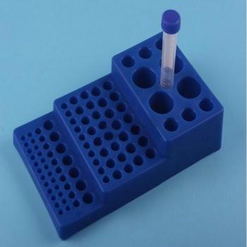 Soporte plástico para tubos centrífugos, escalera, 0.2 ml a 50 ml, 1 unidad