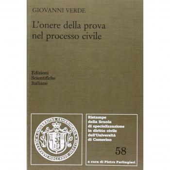 Onere Della Prova Nel Processo Civile