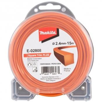 Cinta de Corte Nylon Cuadrada 2,4 mm 15 metros – Makita