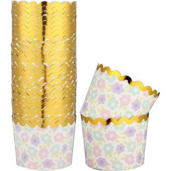 50 Count Greaseproof Paper Muffin and Cupcake Liners 5 Oz