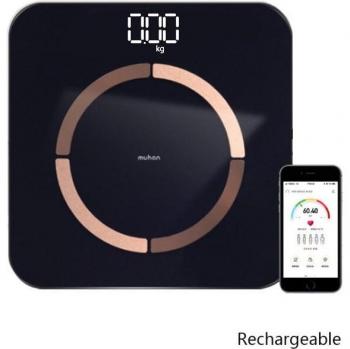 Balance électronique multifonction avec détection de masse grasse