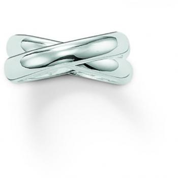Thomas Sabo Silber-Doppelring TR1916‑001‑12 – 56 Größe