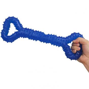 Mordedor Resistente para Perros con Cepillo de Dientes Integrado