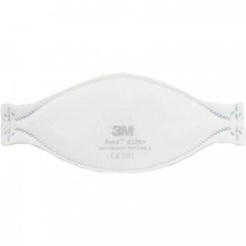 Masque de sécurité 3M Aura 9320 FFP2, anti‑poussières, sans valve